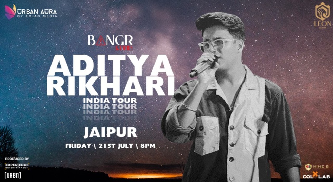 ADITYA RIKHARI - BANGR LIVE - JAIPUR