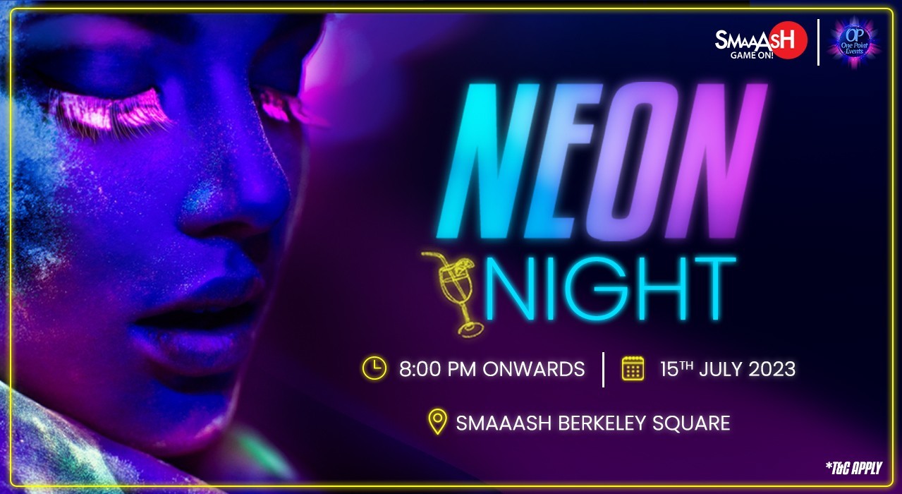 NEON NIGHT @ SMAAASH CHANDIGARH