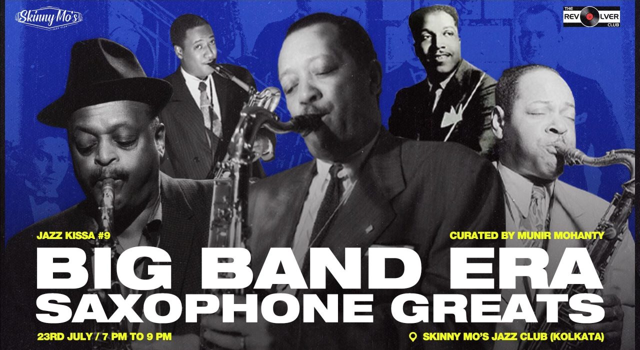 Jazz Kissa #9: Big Band Era Saxophone Greats - Vinyl Listening Session | Curated by Munir Mohanty