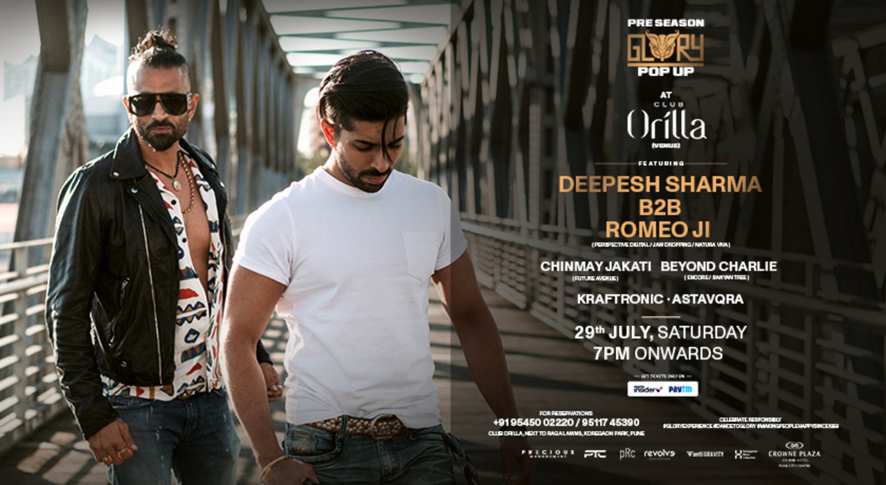 Glory Pop up @ Orilla Pune