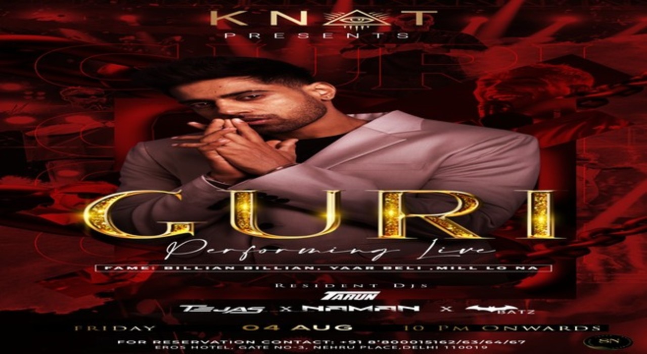 GURI PERFORMING LIVE AT KNOT DELHI