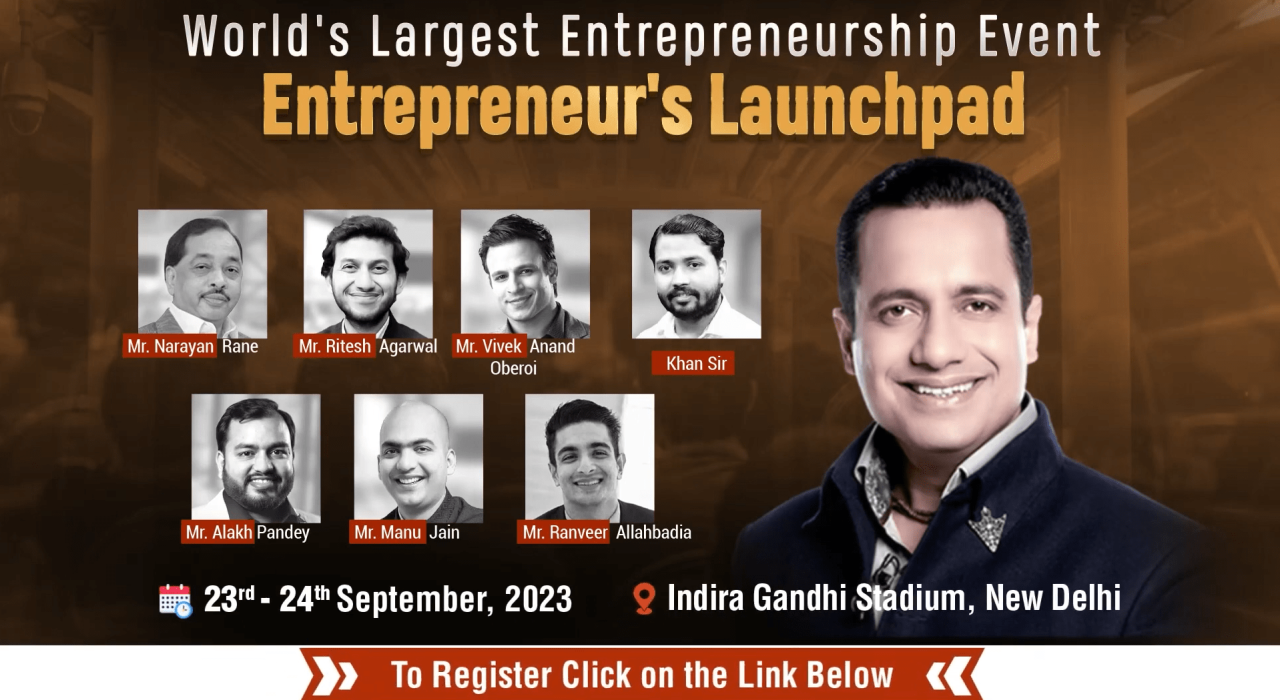 Entrepreneur Launchpad Event - India's Premier 2-Day Entrepreneurship Event