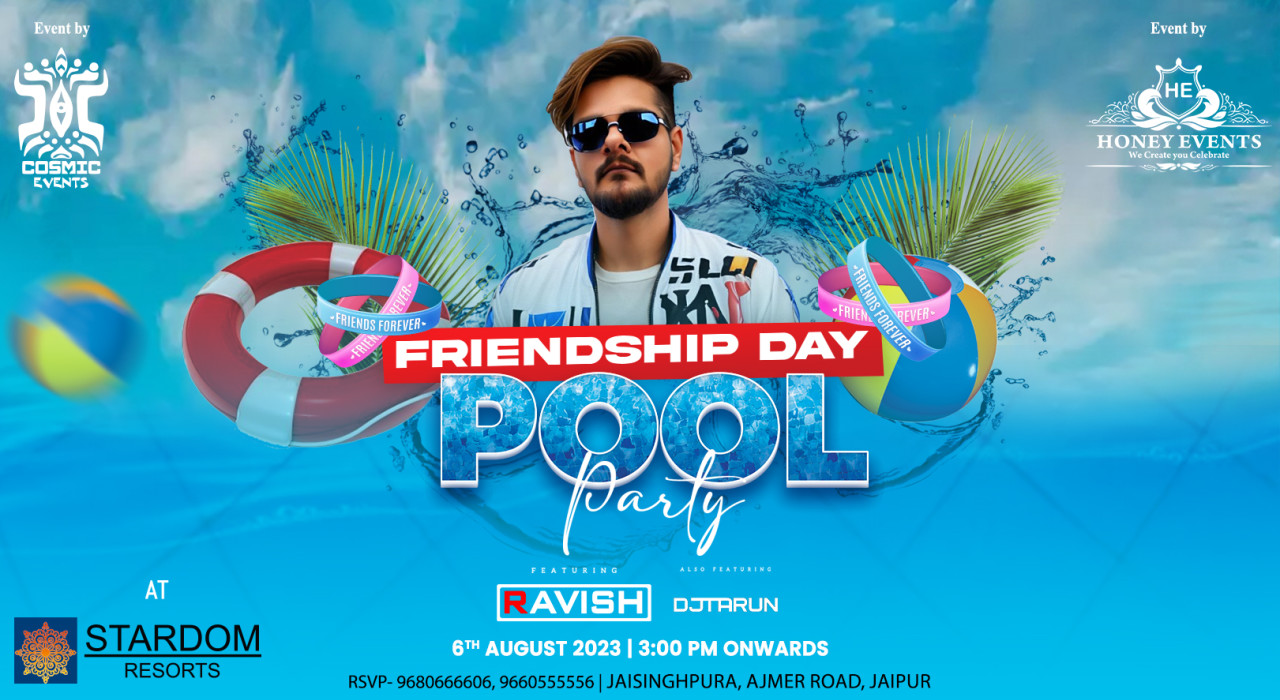 Friendship Day with Dj Ravish at Stardom Resort