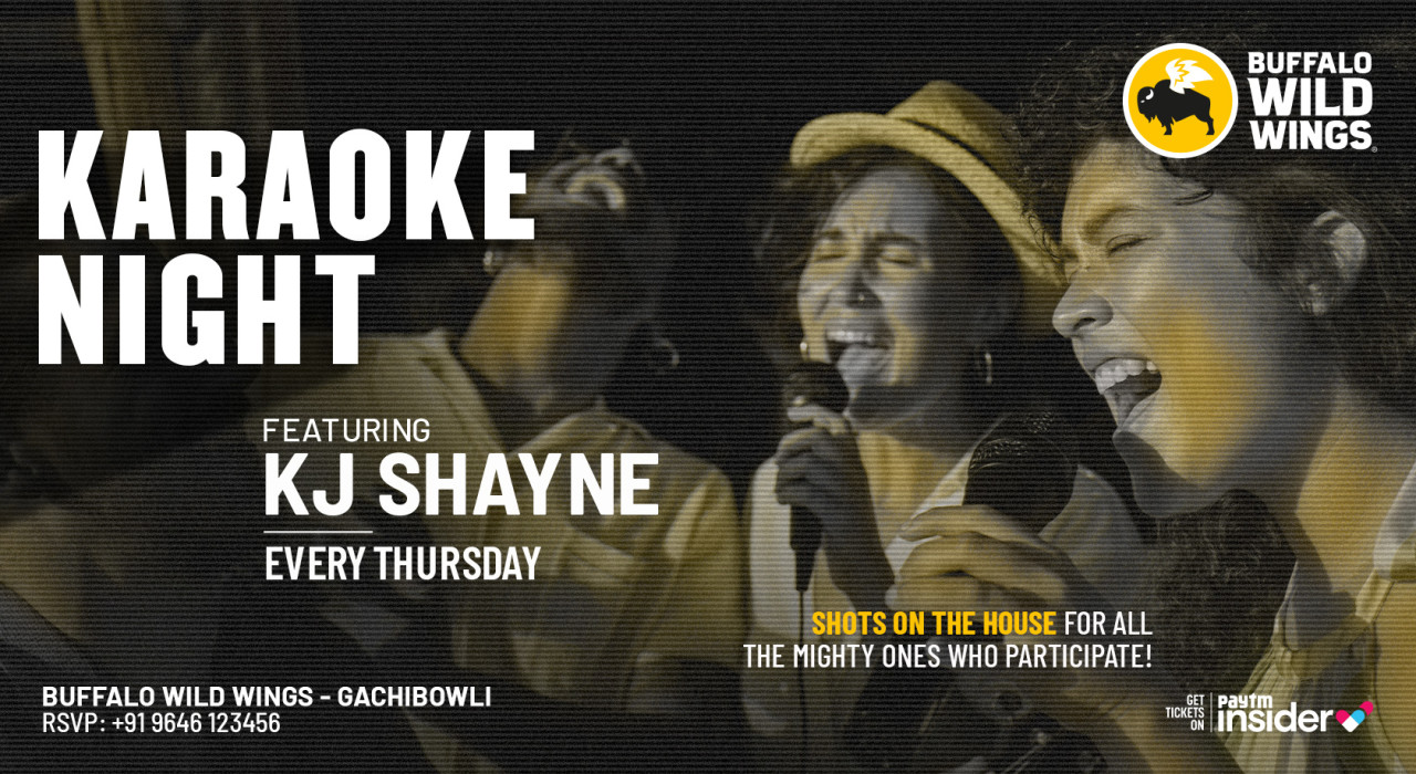 Karaoke Night with KJ Shayne - BWW Gachibowli