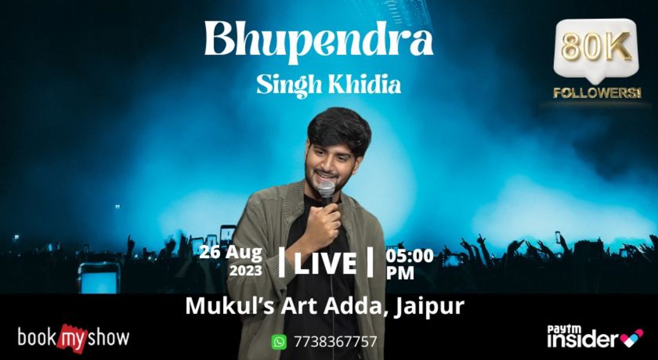 Bhupendra Singh Khidia live : Poetry & Storytelling