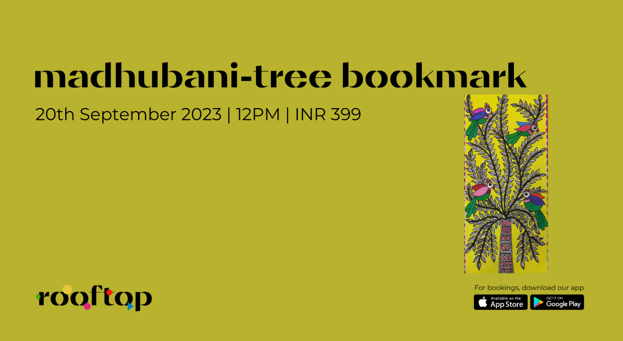 Madhubani-Tree Bookmark