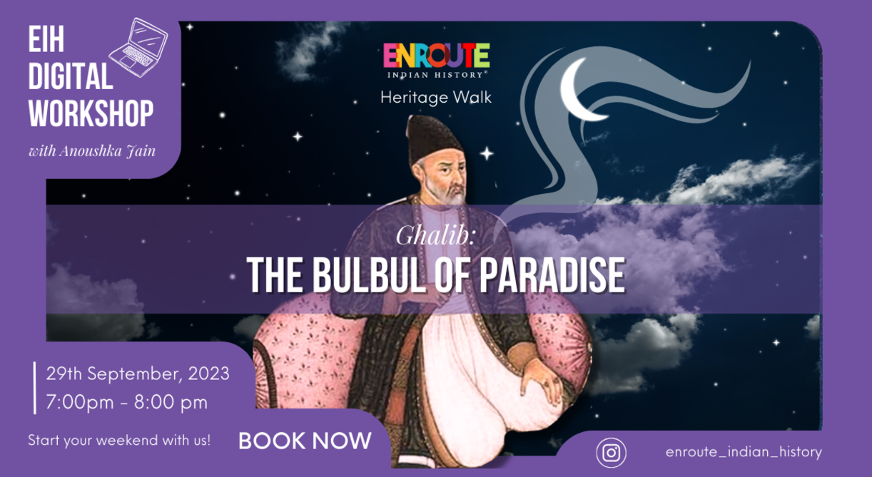 GHALIB| DIGITAL WORKSHOP| URDU POETRIES | HERITAGE OF DELHI