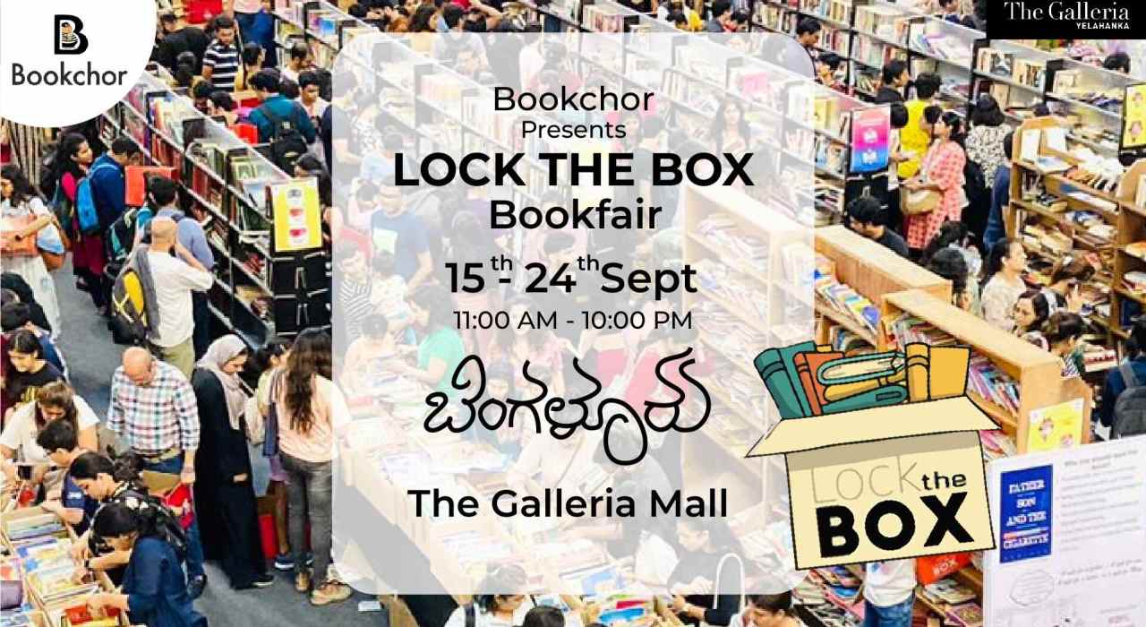 Lock the Box : Bookchor's Book Sale (15th-24th Sep, Galleria Mall, Bengaluru)