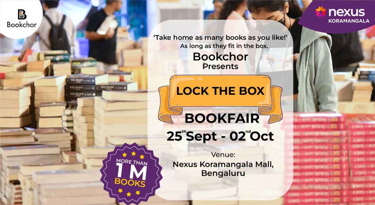 Lock the Box : Bookchor's Book Sale (25th Sep-2nd Oct at Nexus Koramangala Mall)