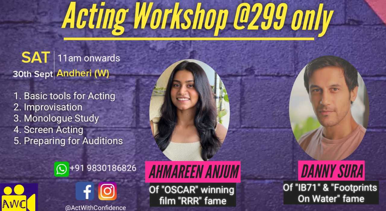 Acting Workshop for Rs 299 Only!