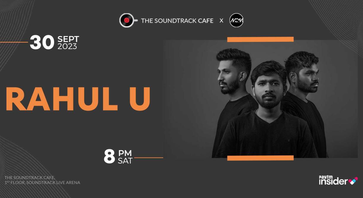 The Soundtrack Cafe x More of Music Presents: Rahul U