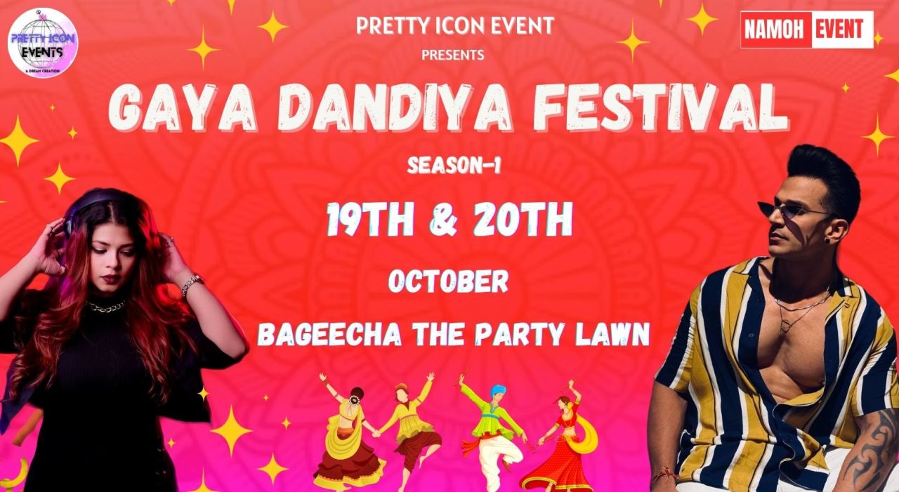 GAYA DANDIYA FESTIVAL | Season 1 BAGEECHA ( THE PARTY LAWN ) | Navratri 2023