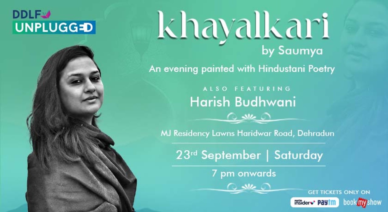 Khayalkari by Saumya - An evening painted with Hindustani Poetry