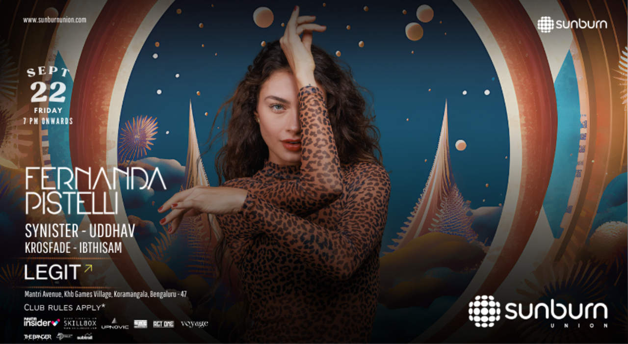 FERNANDA PISTELLI Live at Sunburn Union