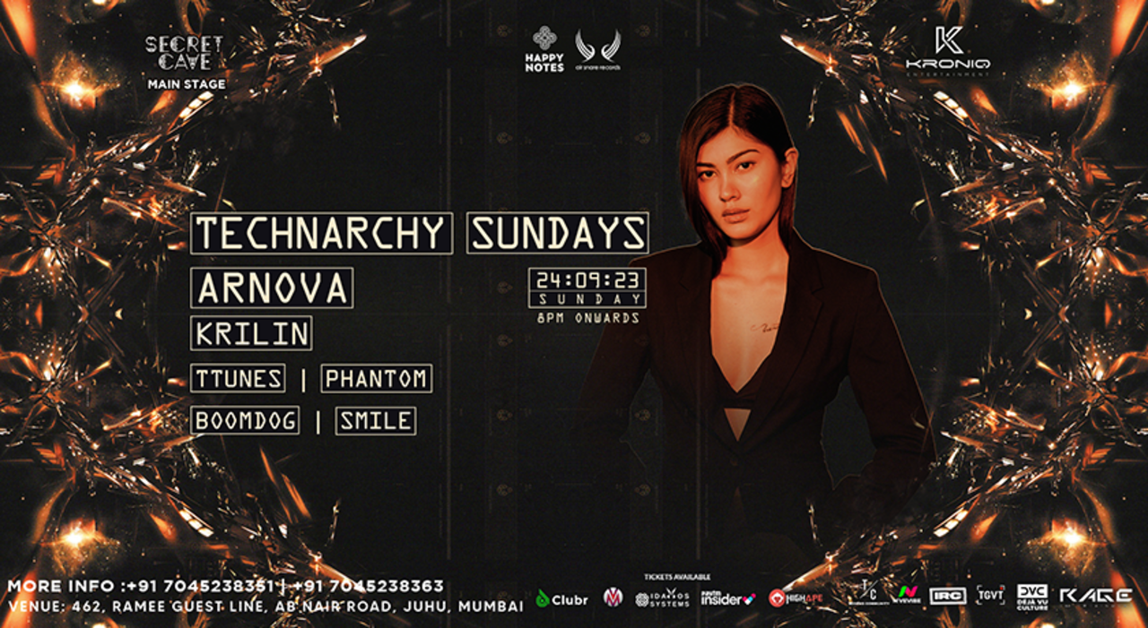 TECHNARCHY SUNDAYS, Ft. ARNOVA & MORE