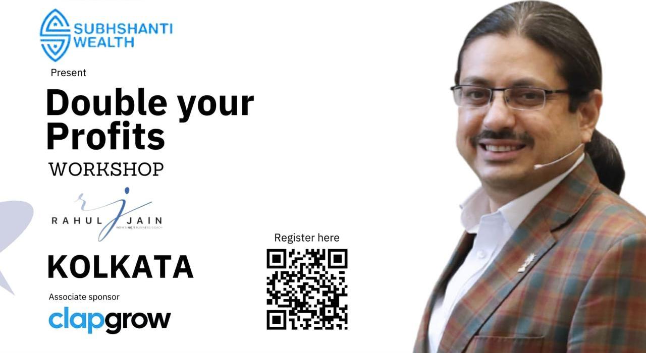 Double your Profit - 1 Day workshop by Rahul Jain