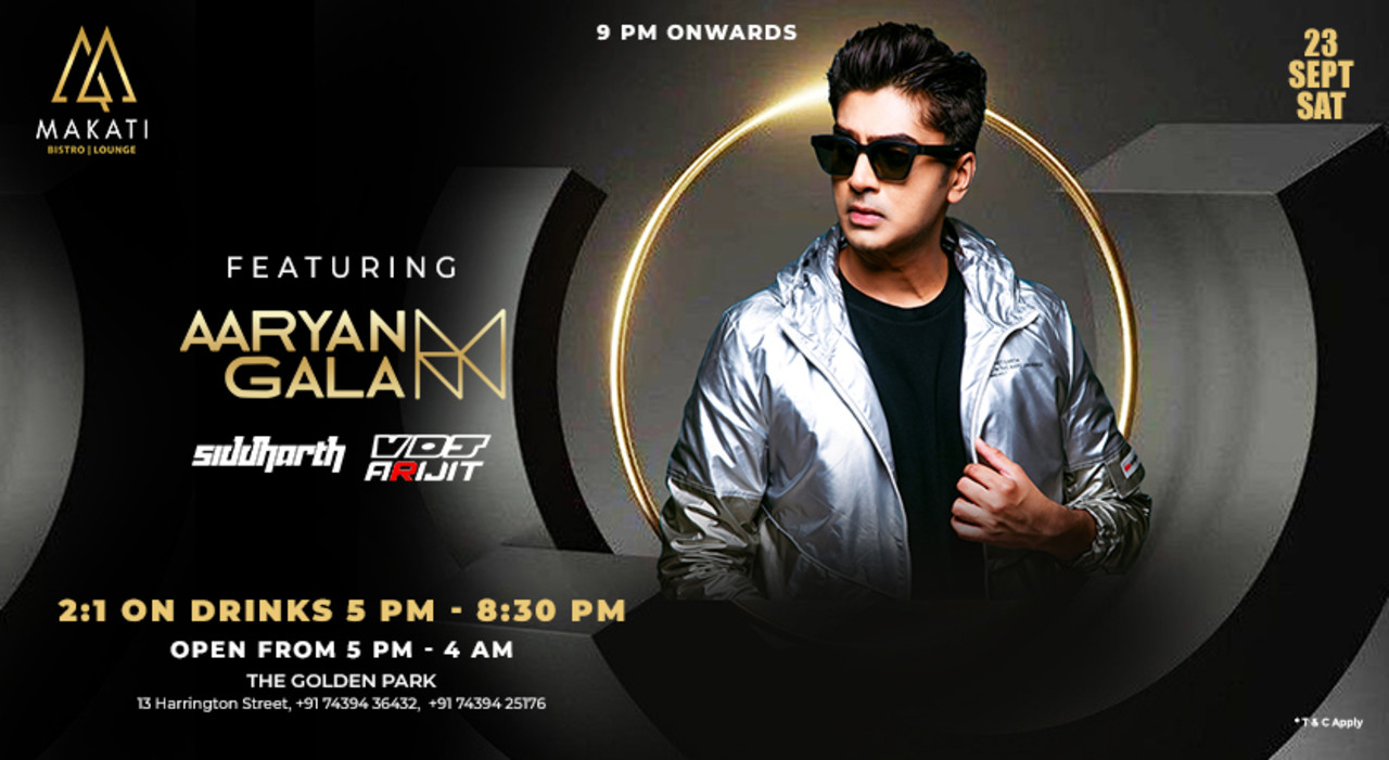 DJ AARYAN GALA at MAKATI KOLKATA