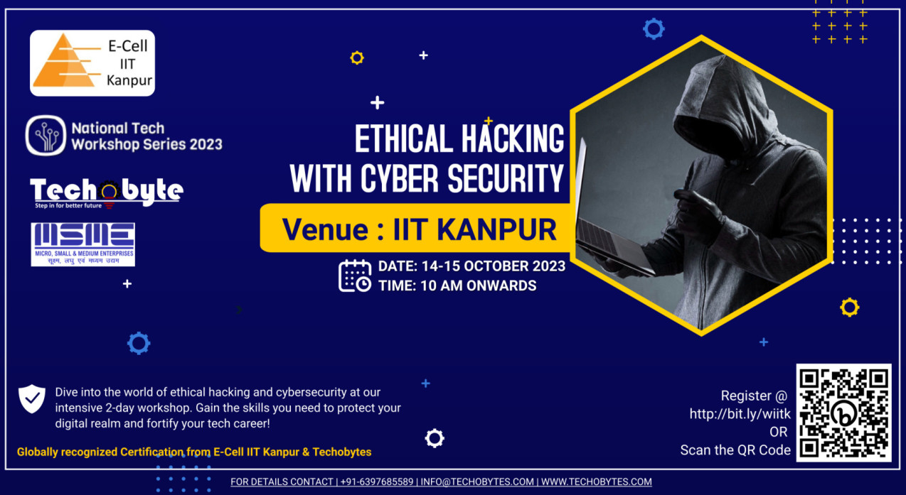 ETHICAL HACKING & CYBER SECURITY WORKSHOP AT IIT KANPUR