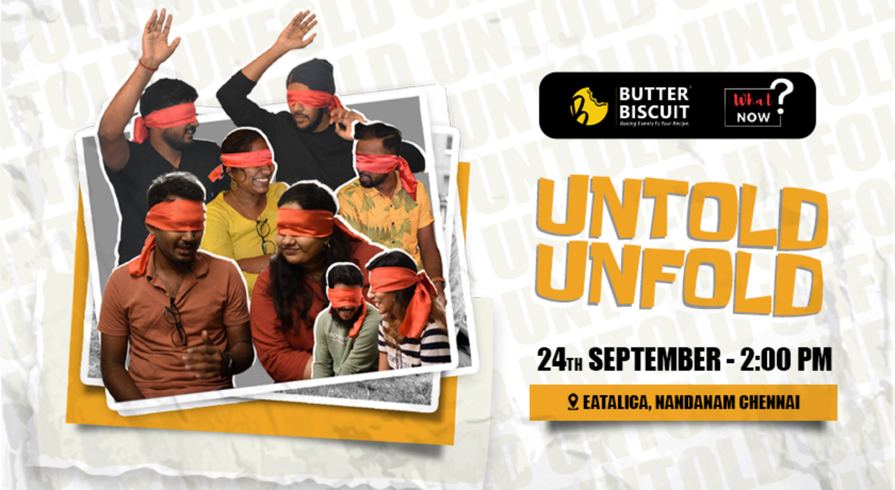 UNFOLD UNTOLD - Blindfolded Conversations