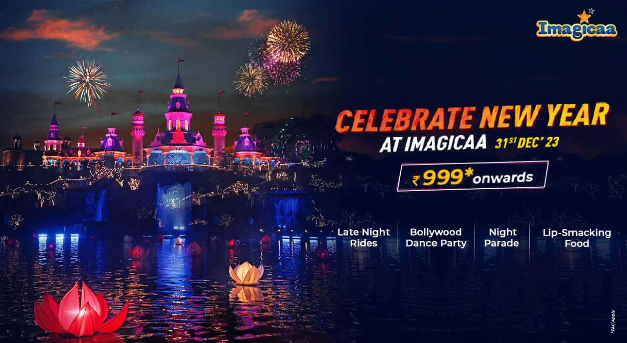 New Year Bash 2023 - 24 Imagicaa - Water & Theme Park | NY 2024