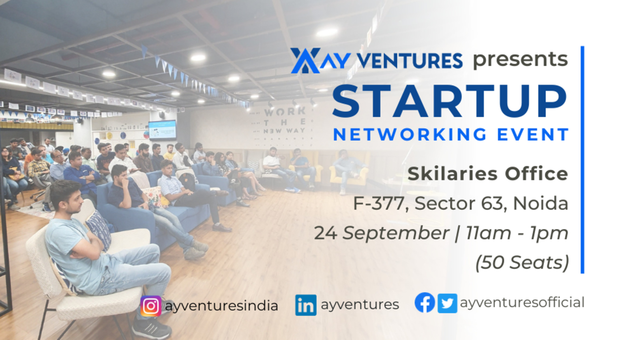 Startup Networking Event by AY Ventures