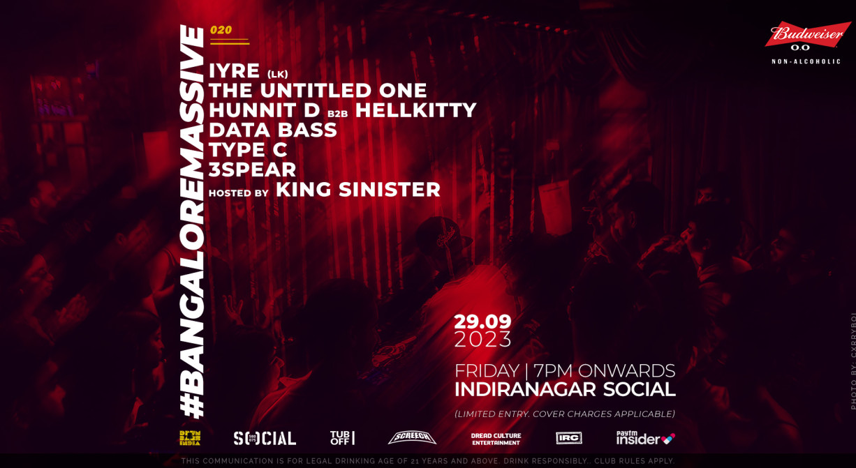 Drum and Bass India x Social presents - #BangaloreMassive 020