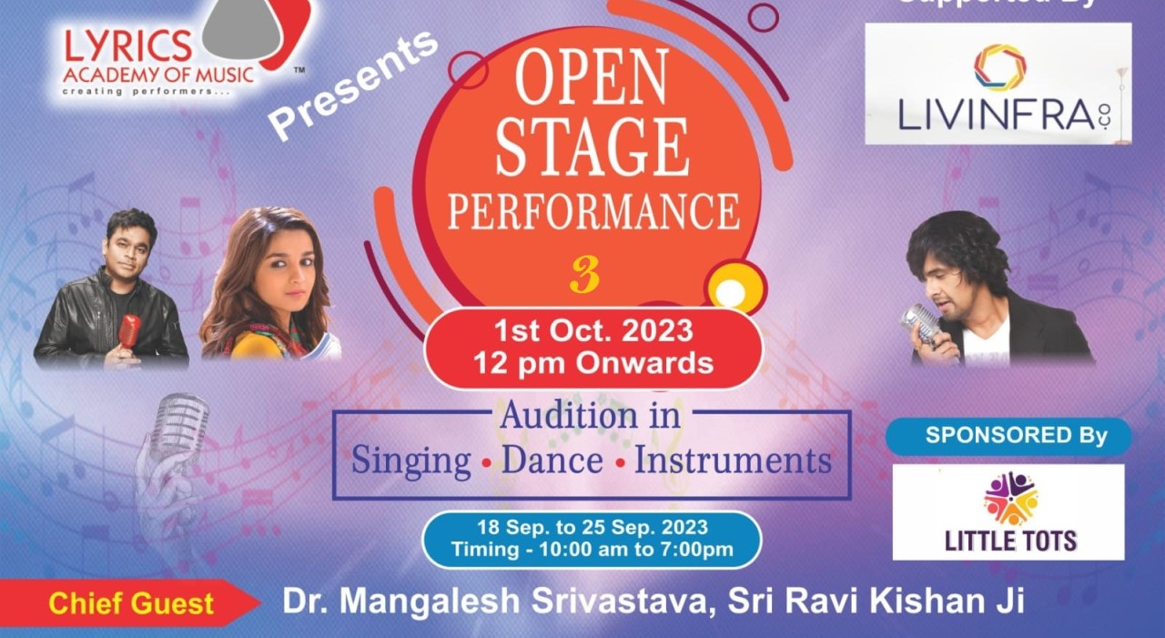 Open Stage Performance Season 3