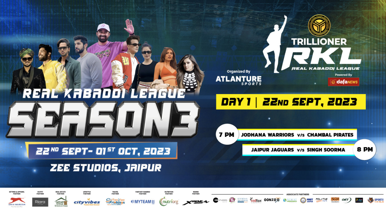 Real Kabaddi League 2023 - Day 01