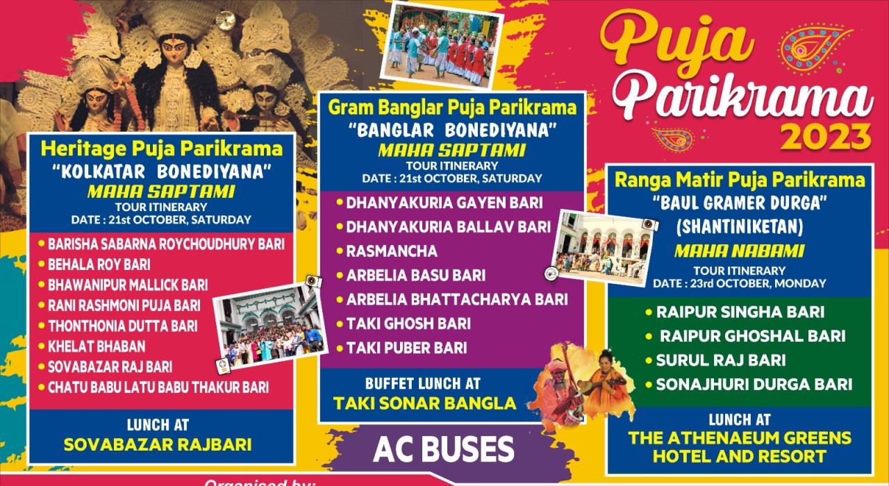 HERITAGE PUJA PARIKRAMA 2023 by TravelMICE | Durga Puja 2023