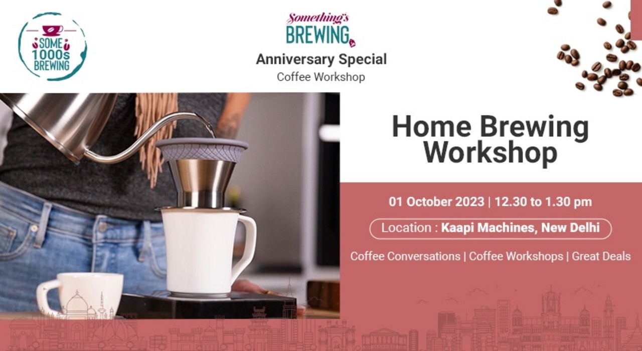 Home Brewing Workshop | Something’s Brewing Anniversary Special Event -Delhi