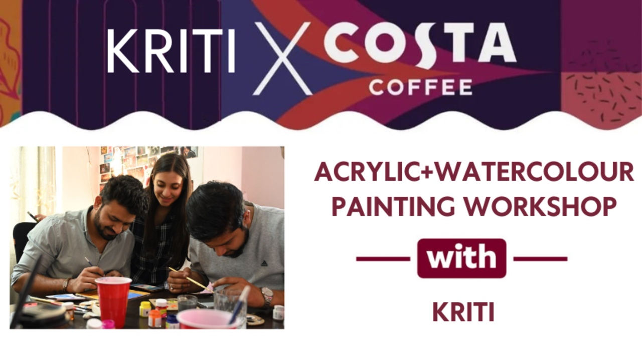 Acrylic + Watercolour Painting Workshop