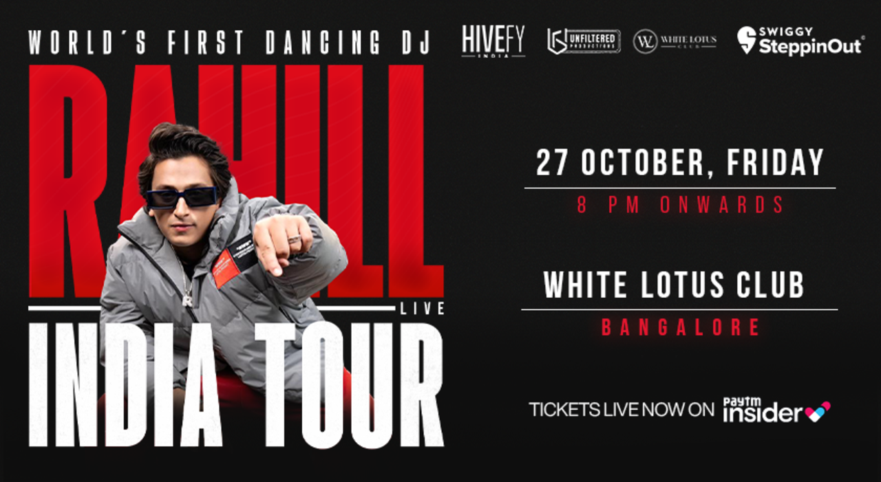 WORLD'S FIRST DANCING DJ RAHILL LIVE - BOLLYWOOD NIGHT