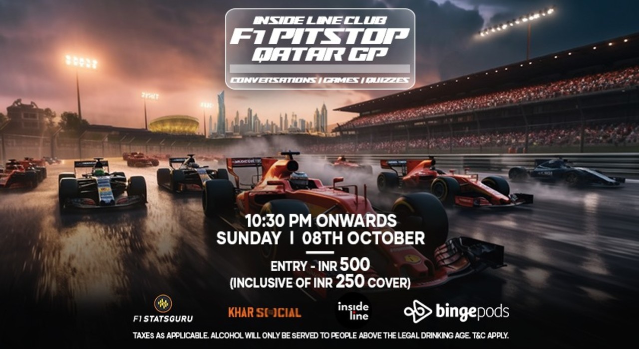F1 Live Race Screening for Qatar GP - Inside Line Club