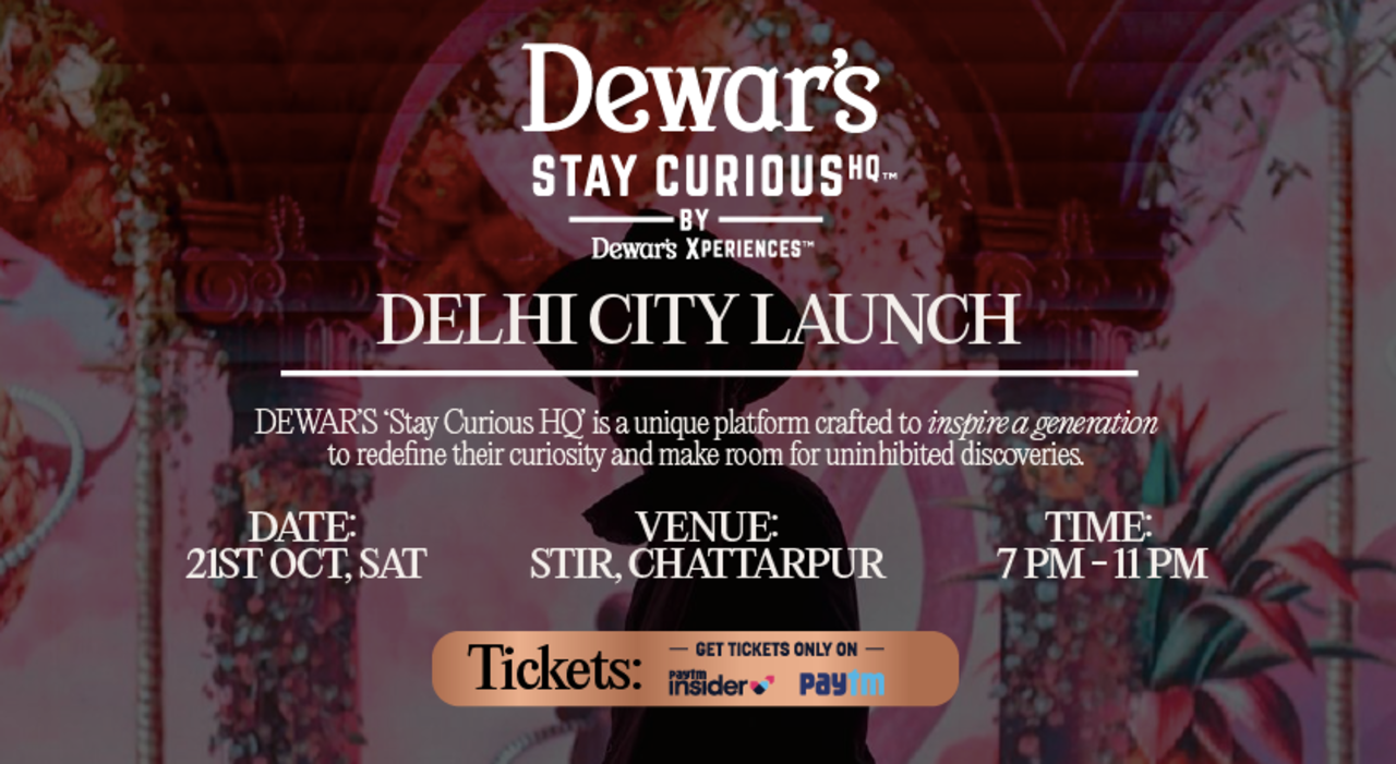 Dewar's Delhi Event - Music, Audiovisual Art, Workshops, Interactive Showcases & More