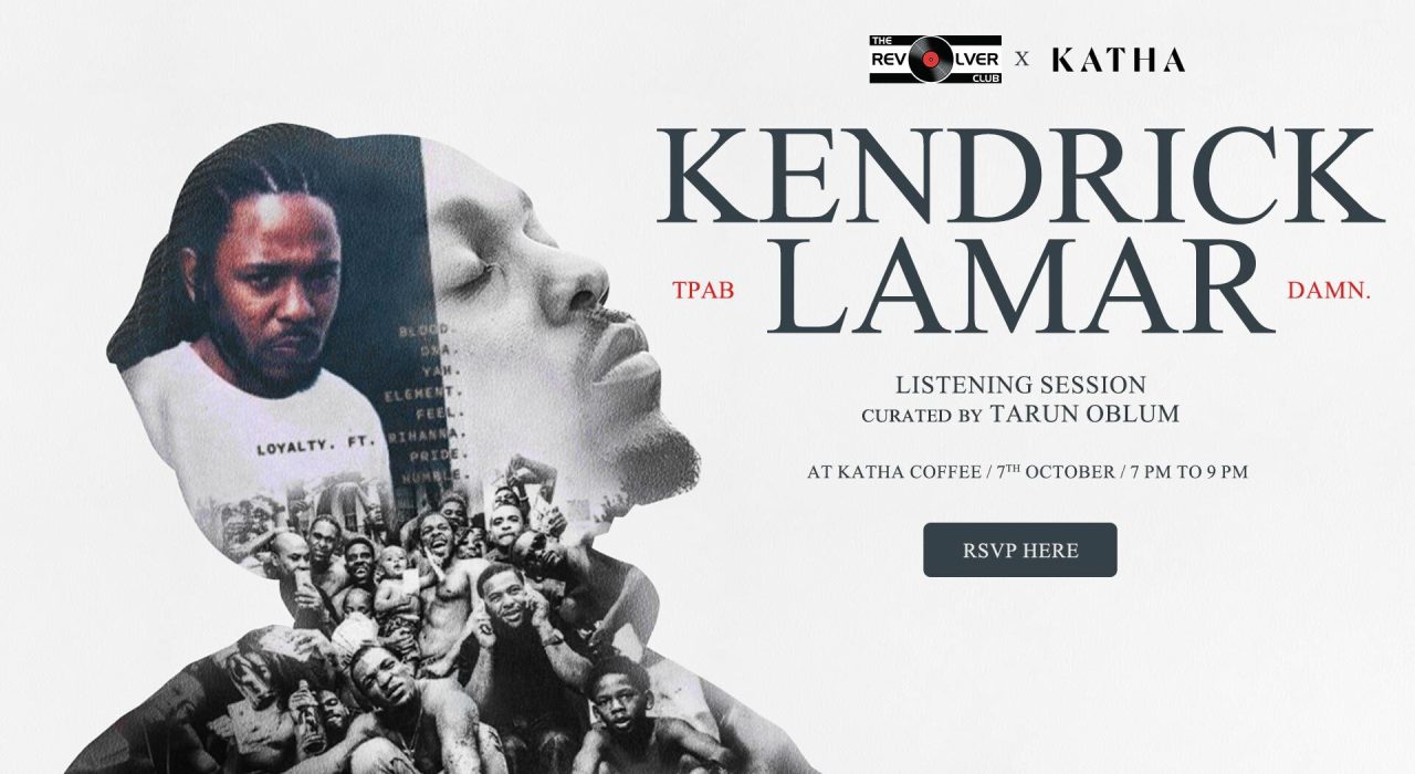(Free) Kendrick Lamar Vinyl Listening Session| The Revolver Club X Katha