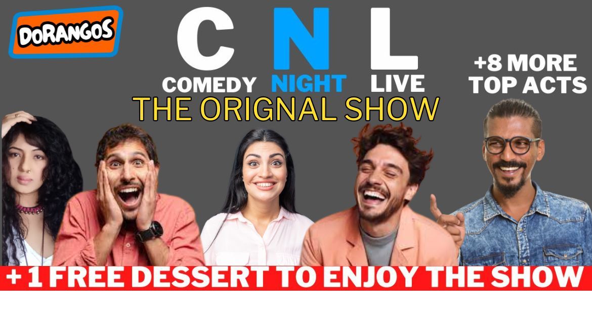 COMEDY NIGHT LIVE +1 FREE DESSERT