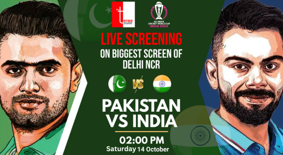 India Vs Pakistan Live Screening on NCR's biggest screen (Cheerleader Performance)