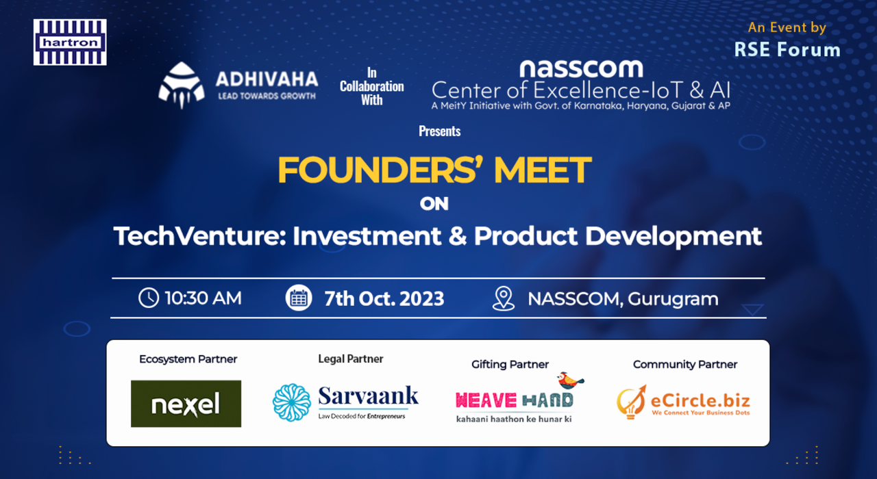 Founders' Meet on TechVenture: Investment & Product Development