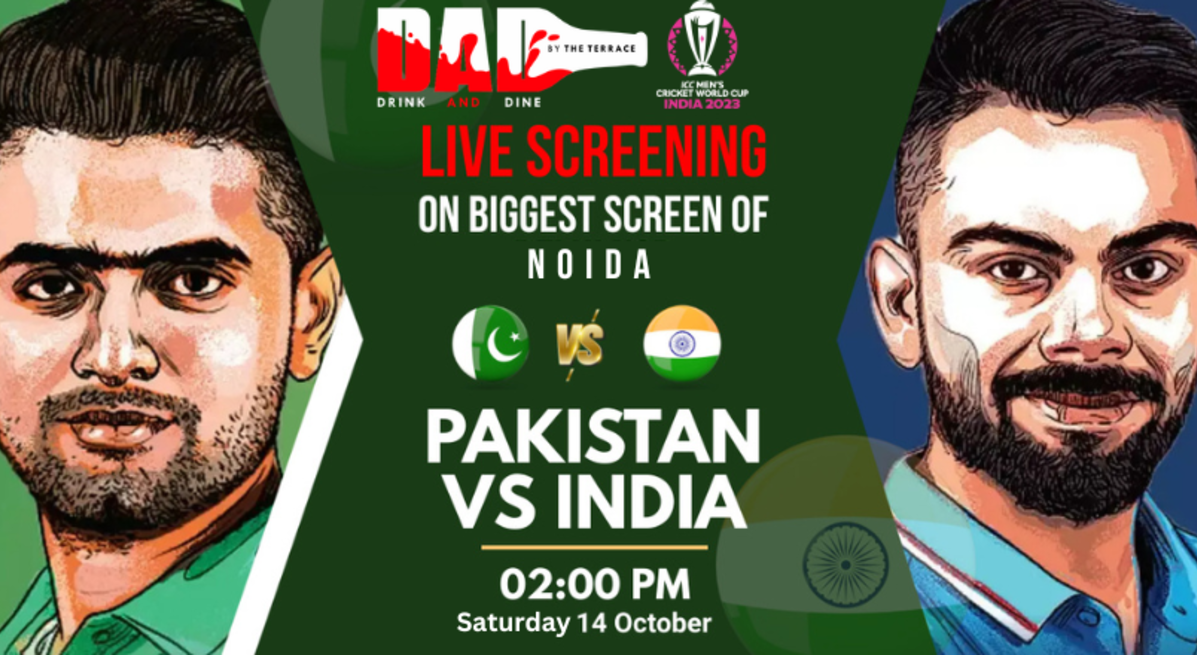 India Vs Pakistan World Cup Live Screening on Noida's biggest screen