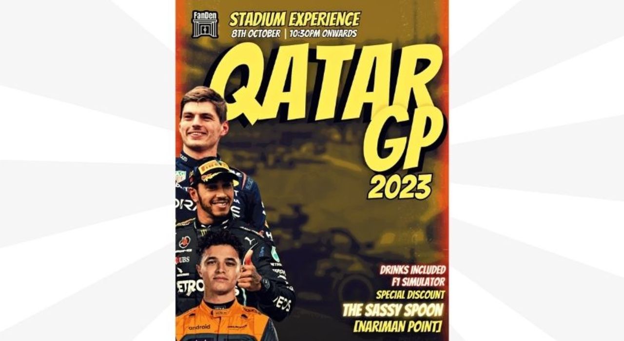 Qatar Grand Prix 2023- Fan Den Mumbai