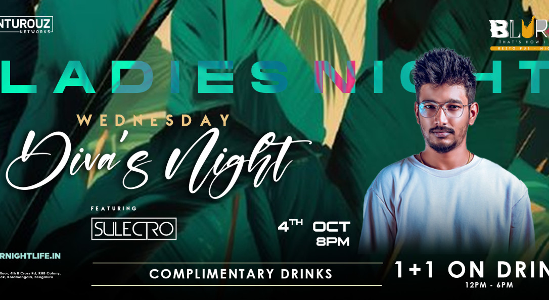 Wednesday Bollywood Ladies Night at Bluured Kormangala