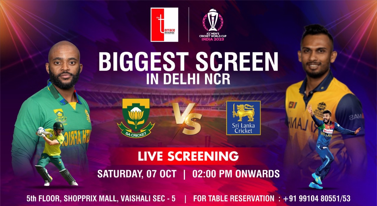 South Africa vs SriLanka (Live Screening)