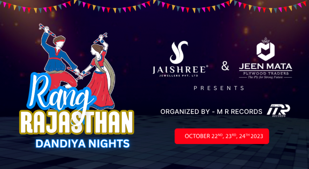 Rang Rajasthan Dandiya Night | Navratri 2023