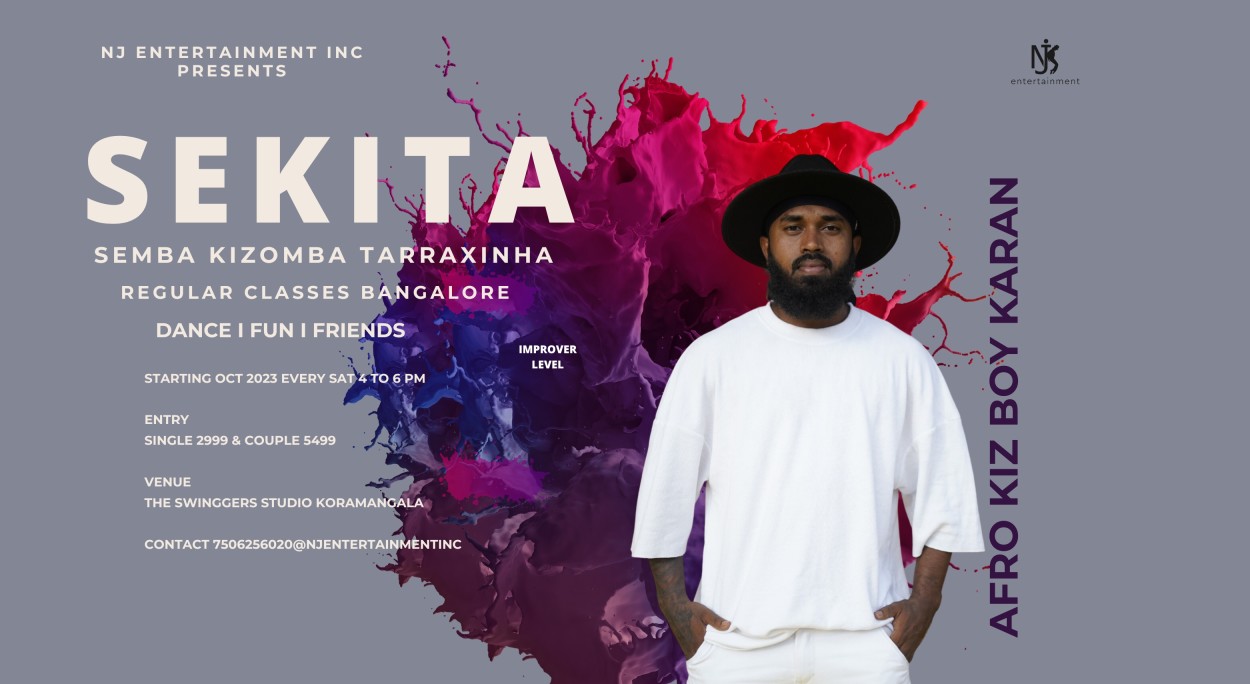 Sekita - Semba Kizomba Tarraxinha Regular Dance Classes
