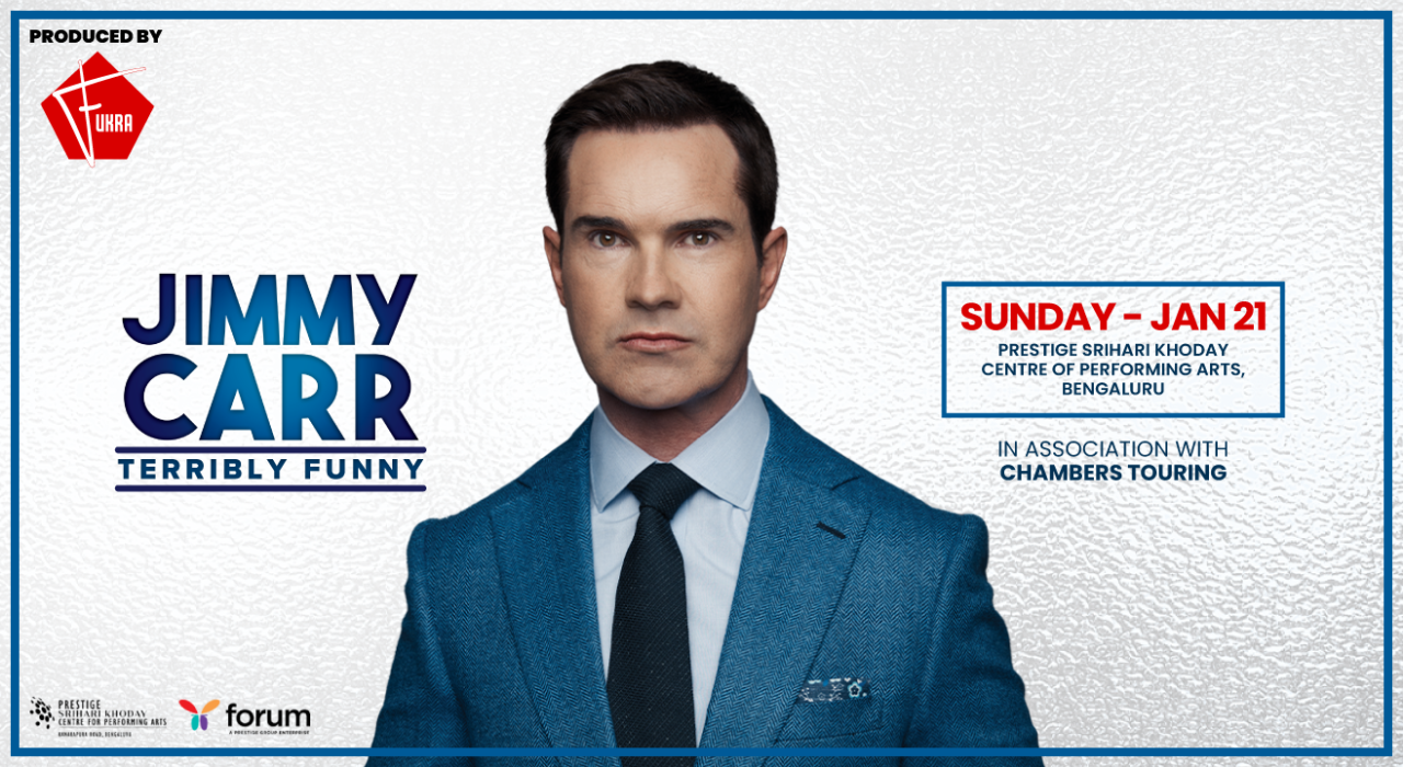 Jimmy Carr - TERRIBLY FUNNY | India Tour 2024 | Bengaluru