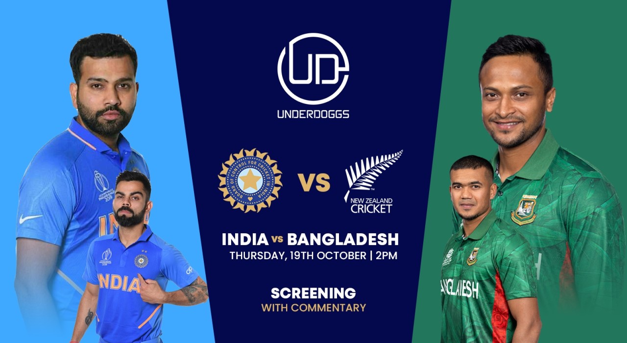 India vs Bangladesh (World-Cup Live Screening)