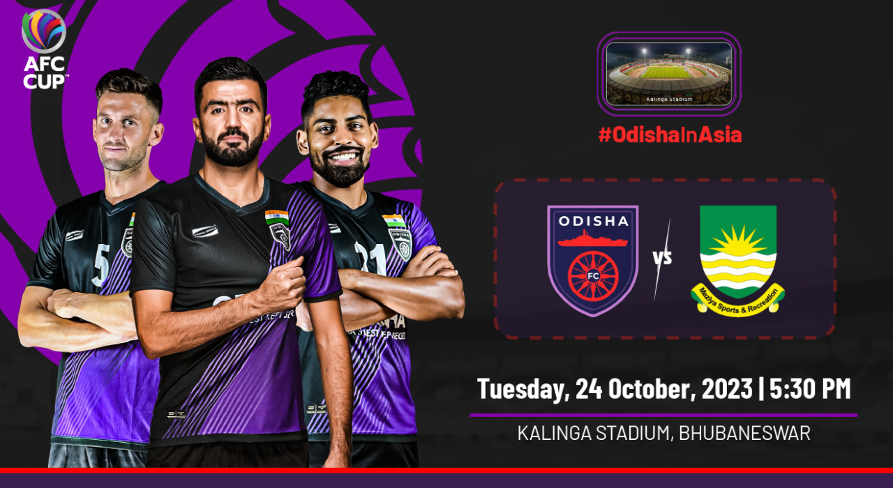 AFC CUP 2023 : Odisha FC vs Maziya SRC - Maldives