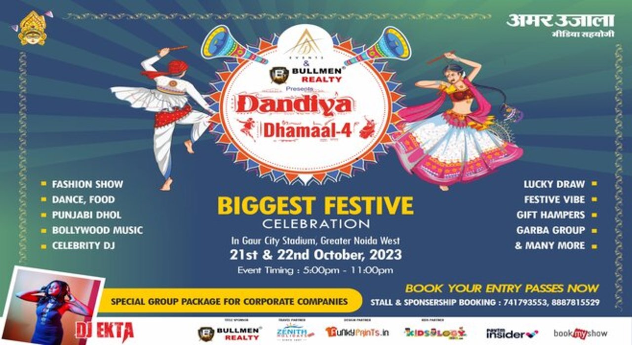 DANDIYA DHAMAAL - 4 | 21 & 22 October 2023 | Navratri 2023