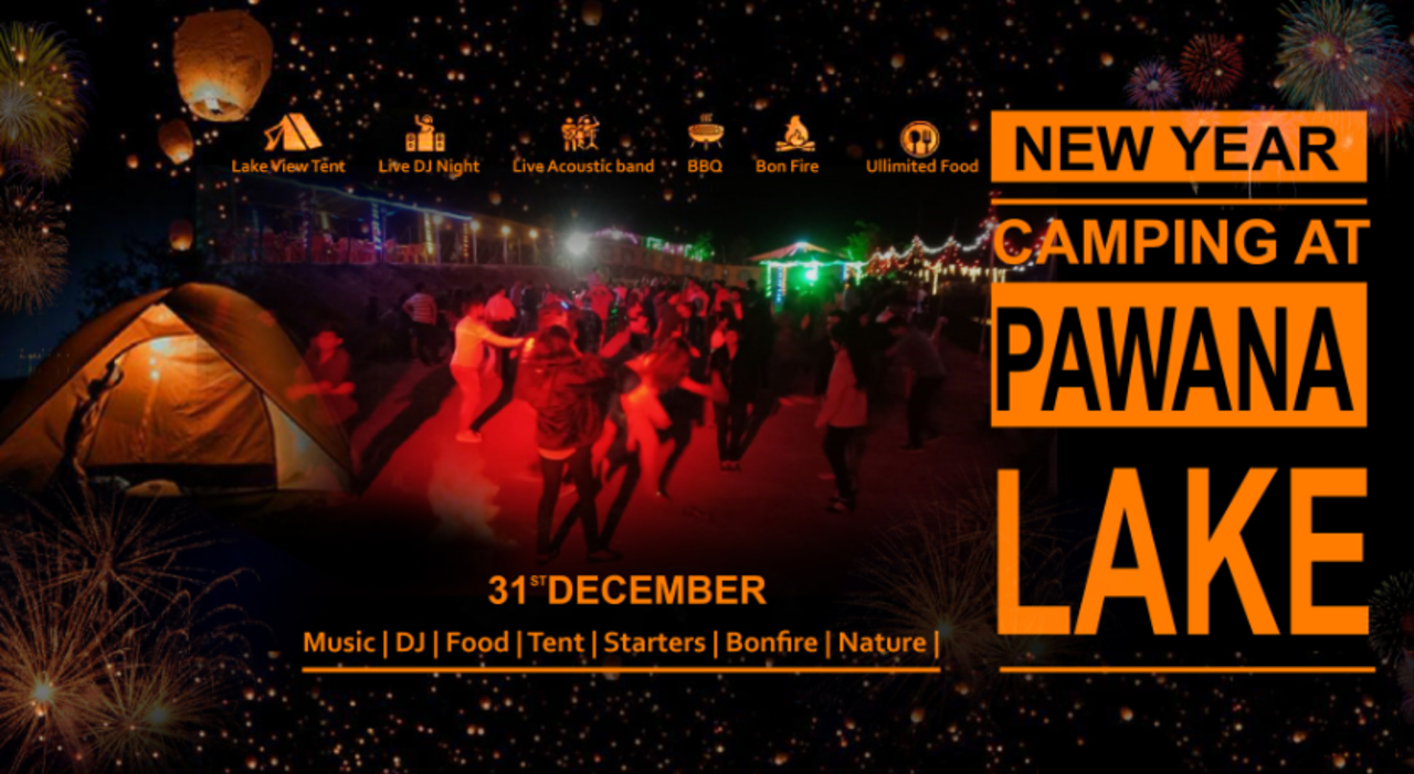New Year Party & Celebrations 2024 @ Pawna Lake Camping
