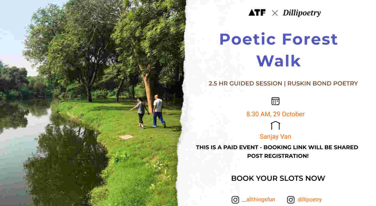 Poetic Forest Walk with Ruskin Bond